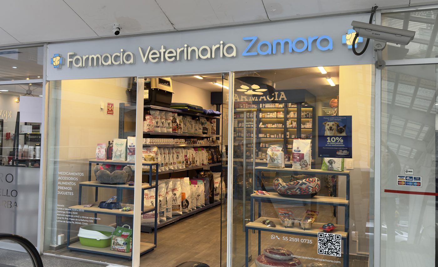 Fachada de Farmacia Veterinaria Zamora